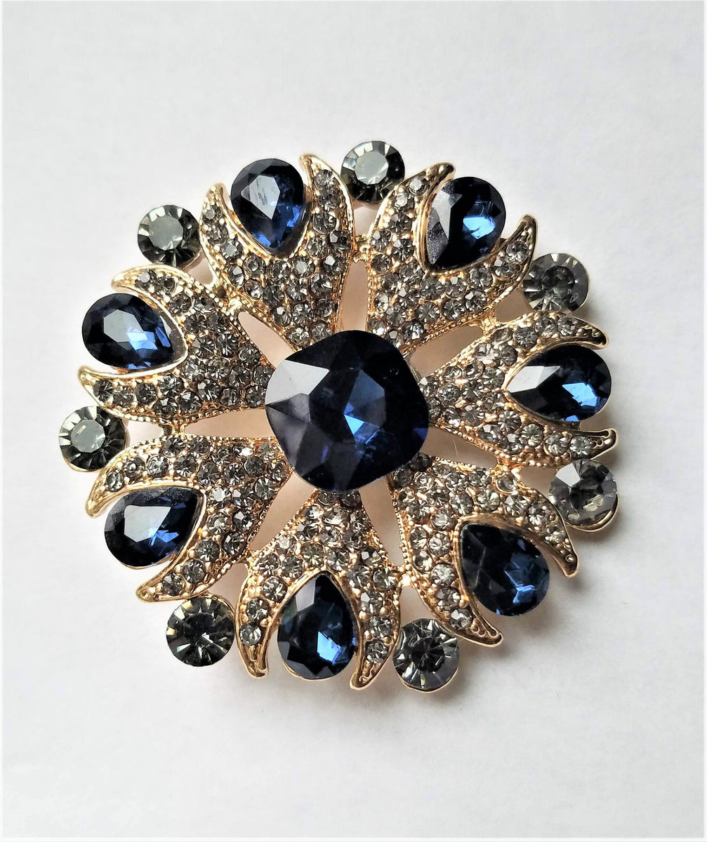 Rhinestone Bling Pin - Magnetic (RTS2998)